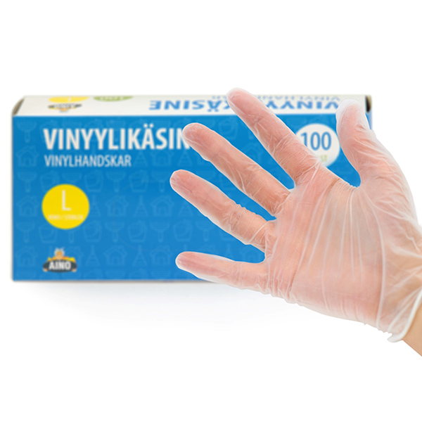Aino vinyylikäsineet